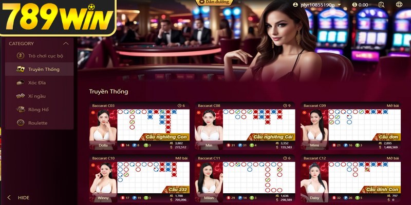 Khám phá không gian giải trí trực tuyến sảnh Sexy casino