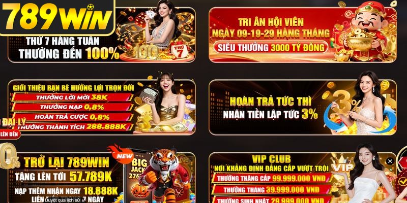 Sự kiện nhận lì xì mỗi ngày độc đáo mở thưởng hấp dẫn tại 789WIN